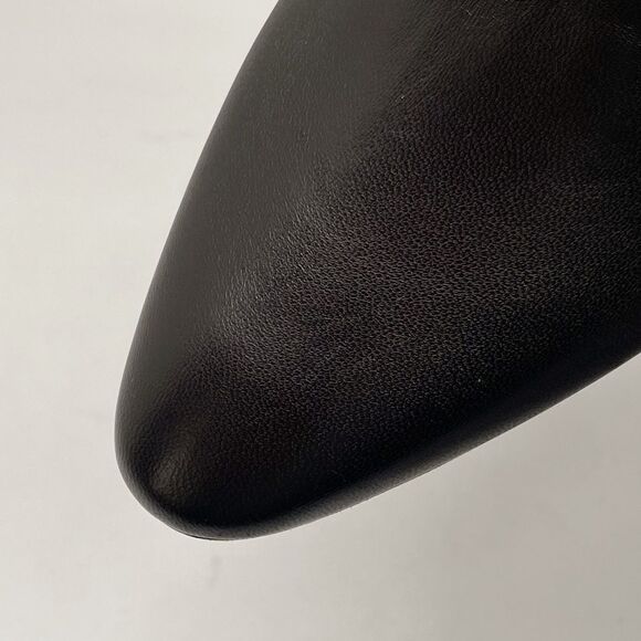 Manolo Blahnik Calasso 90MM Ruched Leather Boots size 38.5 - Picture 9 of 16